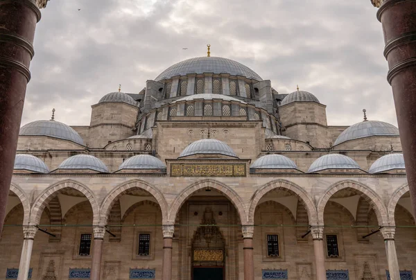 Moschea Suleymaniye Una Delle Più Belle Onorate Moschee Della Turchia — Foto Stock