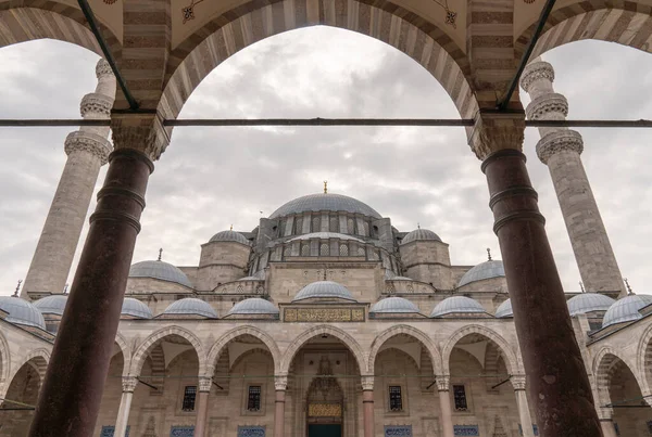 Mosquée Suleymaniye Une Des Belles Des Honorées Mosquées Turquie Capturé Image En Vente