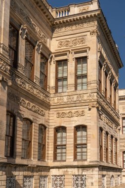 Dolmabahce Sultan Sarayı. İstanbul 'da turizm ve gezi. Ele geçirilen Mart 2021.