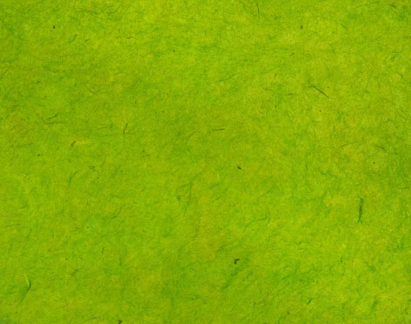 Grüne Büttenpapier-Textur — Stockfoto
