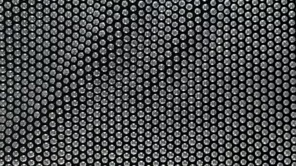 Matériau ondulant avec diamants 