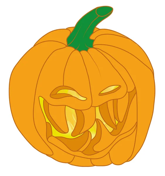 Calabaza de Halloween — Foto de Stock