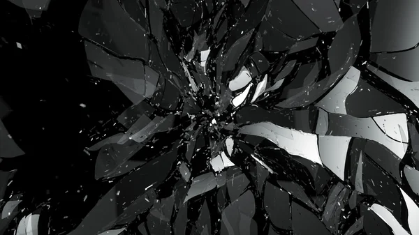 Kırma ve Destructed cam