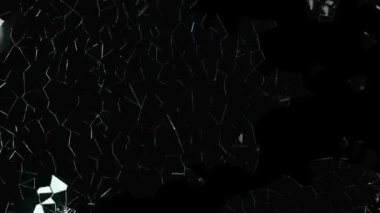 kırık cam parçaları