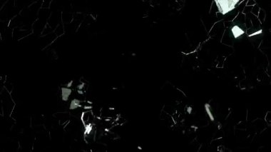 kırık cam parçaları