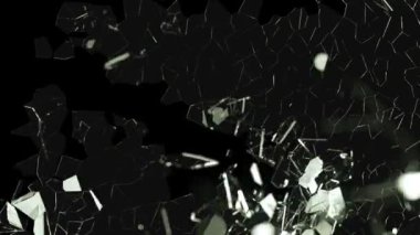 kırık cam parçaları