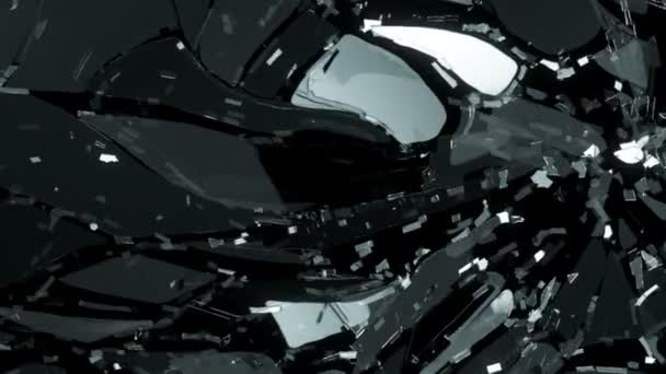 Morceaux de verre brisé 