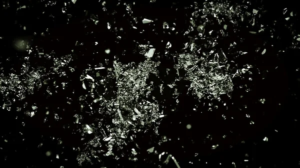 Разбитое или треснутое стекло — стоковое фото