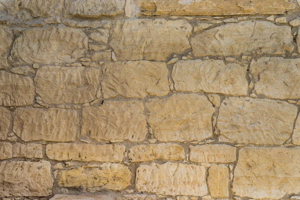 Old coquina Stone wall — Stock Photo, Image