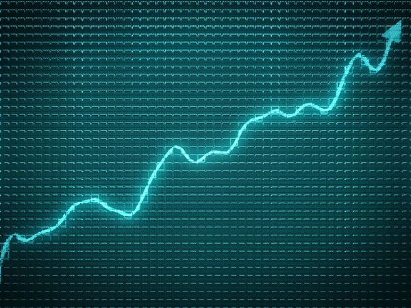 Économie croissance financière — Photo