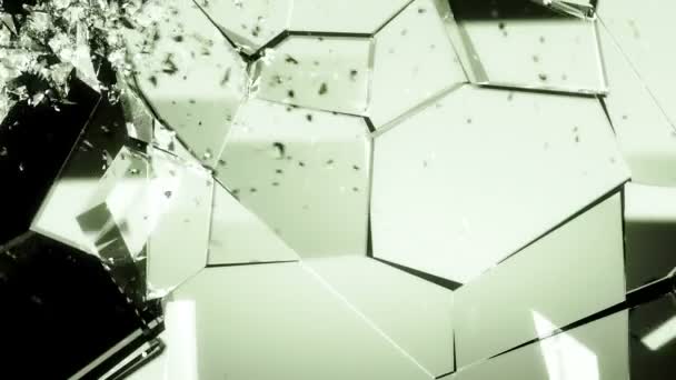 verre brisé et fendu 