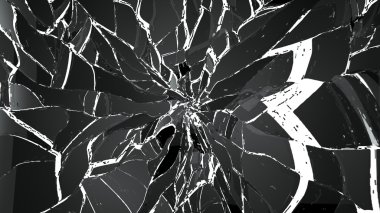 Kırık cam parçaları