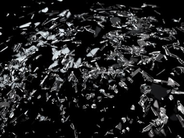 Kırık cam parçaları