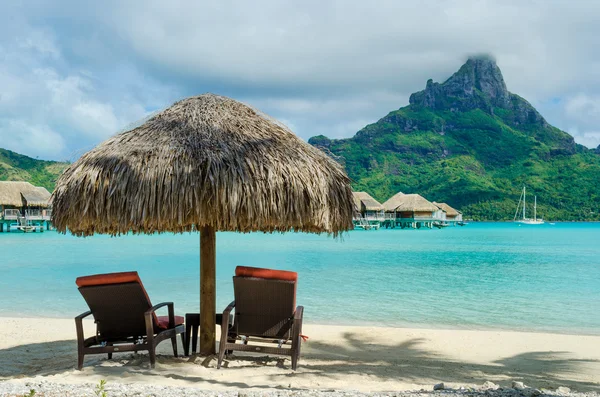 Spiaggia di Bora Bora — Foto Stock