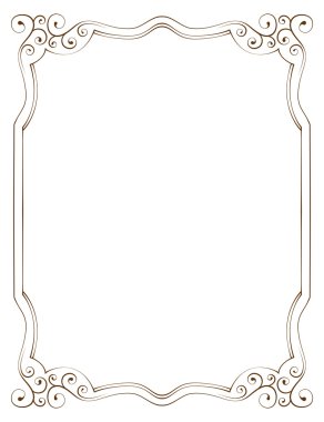 vektör dikey çerçeve