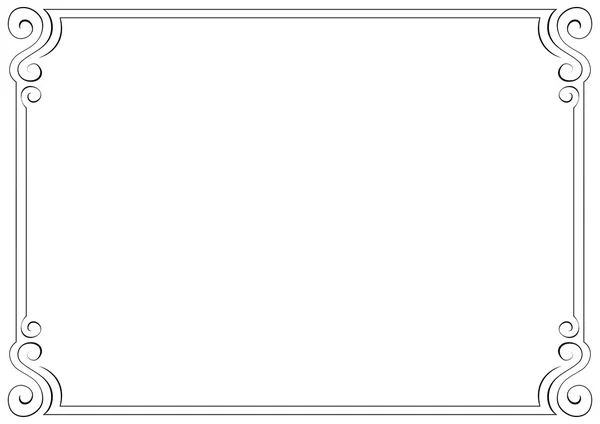 vektör yatay çerçeve