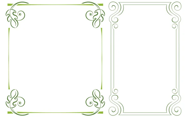 Set vector vertical frame — Stock Vector