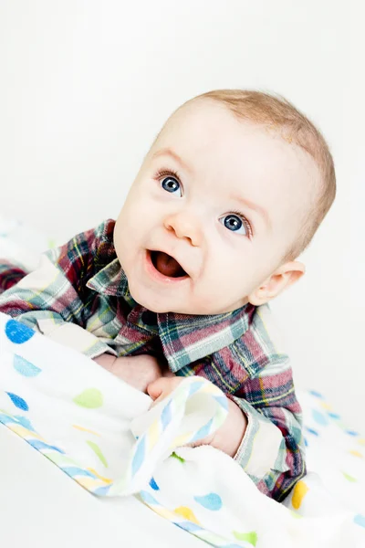 Entzückendes Baby. Studioaufnahme — Stockfoto