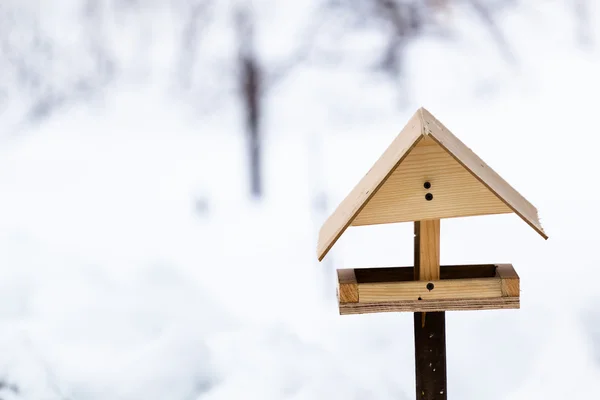 Winter vogelvoeders — Stockfoto