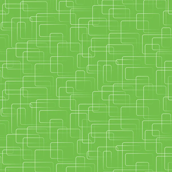 Vektor nahtlosen Hintergrund. weiße Rechtecke in einem Schlamassel auf Grün — Stockvektor