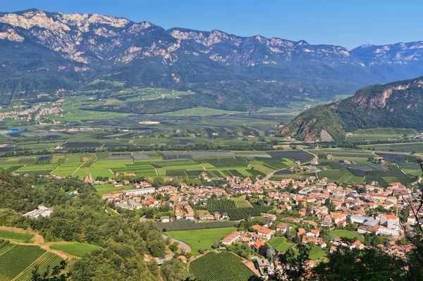 Adige Valley - Ora village — Stock Photo, Image