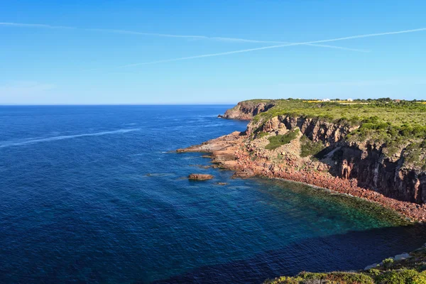 Carloforte - Bahía de Mezzaluna — Foto de Stock