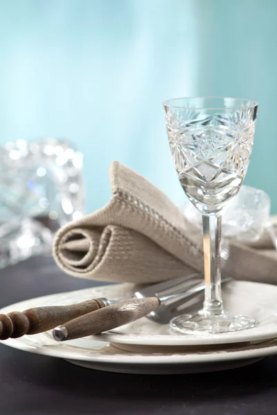 Elegant table setting — Stock Photo, Image