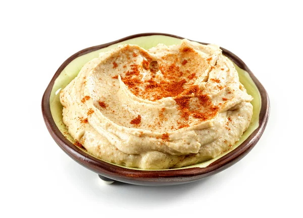 Ciotola di humus — Foto Stock