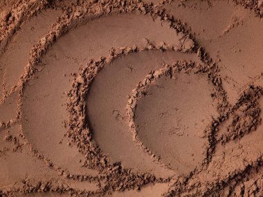 Kakao tozu dokusu, üst görünüm