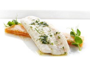 kavrulmuş balık fileto bölümünü