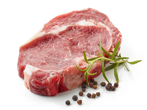 Raw beef steak — Stock Photo, Image