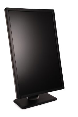 Siyah Pc Monitörü (kırpma yolu)