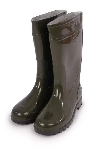 New wellington boots (Clipping path) — Stock Photo, Image