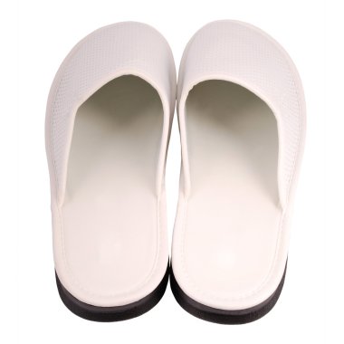 Erkekler beyaz terlik