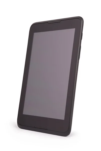 태블릿 Pc (클리핑 경로 흰색 배경에 고립 된 블랙) — 스톡 사진