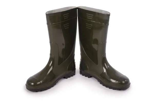 New wellington boots (Clipping path) — Stock Photo, Image