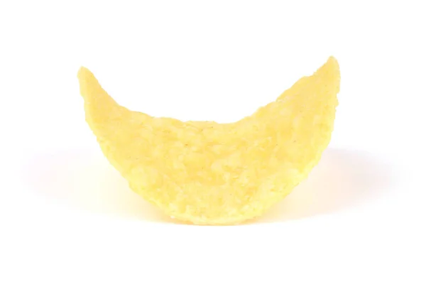 Läckra Chips Isolerade Vit Bakgrund Högupplöst Foto Fullständigt Skärpedjup — Stockfoto