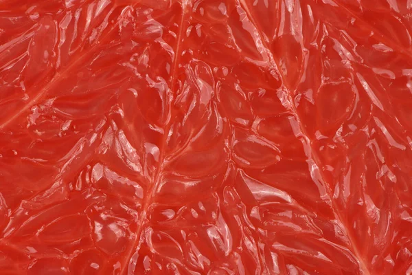 Textura Pomelo Fresco Maduro Primer Plano Macro Pulpa Pomelo Foto — Foto de Stock