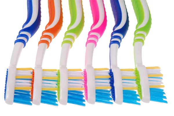 Toothbrushes (clipping path) — Stock Photo, Image