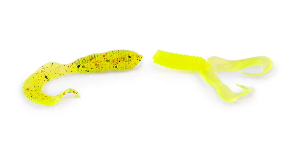 Fishing bait, silicone fish (Clipping path) — Stock Photo, Image