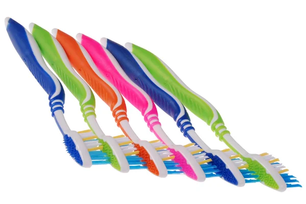 Toothbrushes (clipping path) — Stock Photo, Image