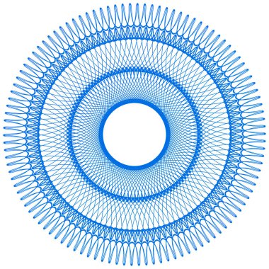 Basit mavi çerçeve ve çift vuruş. Metin dekorasyonu için monogram boş. Tebrik kartları, belgeler veya düğün davetiyeleri için mürekkep deseni. 