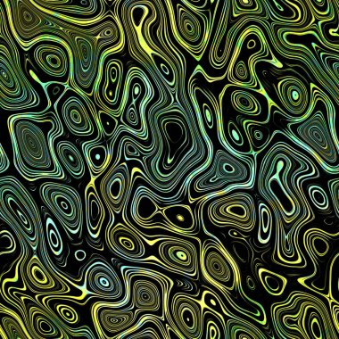 Kusursuz, çok renkli erimiş plastik jöle dalgaları dokusu. Grunge filtresi. Parmak izi, tekstil, ambalaj, duvar kağıdı, web sitesi için şablon. Yüksek çözünürlüklü fotoğraf filtresi.