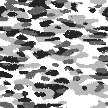 Kusursuz kamuflaj kumaş dokusu. Kusursuz Hi-res (8000x8000) dokusu. İzler, tekstil, ambalaj, duvar kağıdı, web sitesi için şablon.