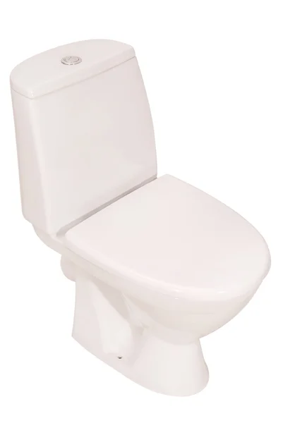 Mangkuk toilet putih (Path kliping ) — Stok Foto