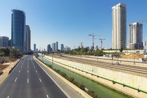 Autopista en el día — Foto de Stock