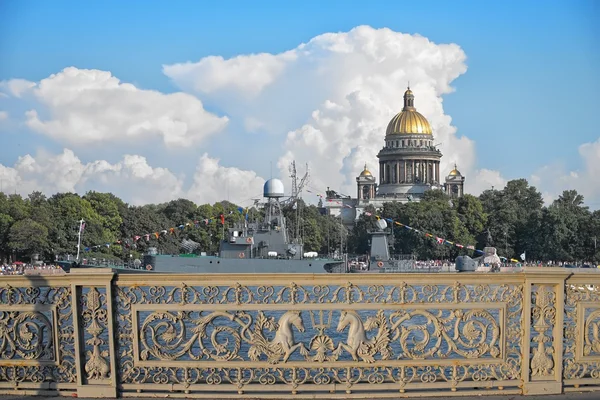 St Isaacs Cathedral in Saint Petersburg — Stock Photo, Image