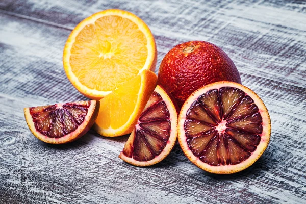 新鲜的西西里橙 — 图库照片