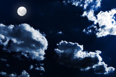 Yıldızlı gece gökyüzü