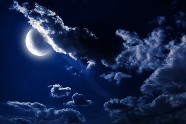 Yıldızlı gece gökyüzü